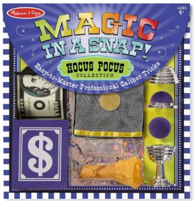 This is an image of Magic tricks set for kids by Melissa & Doug 