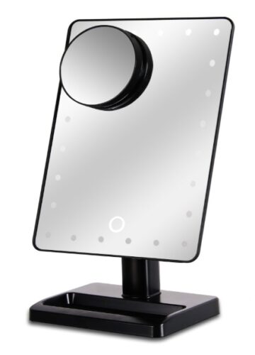 this is an image of a makeup mirror with led lights for teenagers.