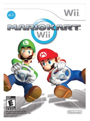 this is an image of a Mario kart Wii for kids. 