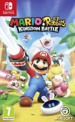This is an image of a Mario + Rabbids Kingdom Battle Game 2017 game. 