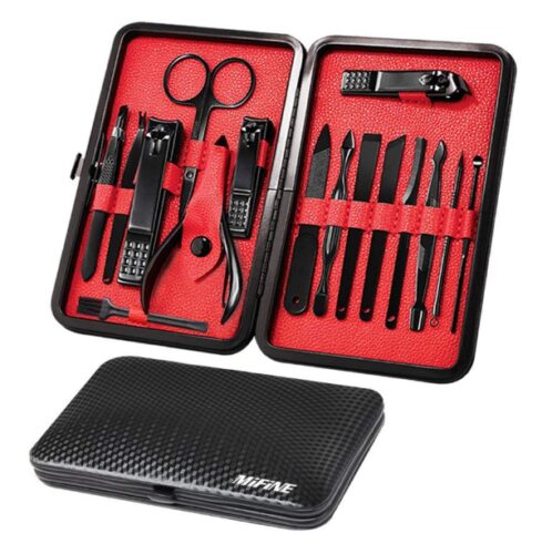 this is an image of a men's manicure set. 