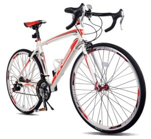 Merax finiss Aluminum speed road bike racing bicycle for teens and adults
