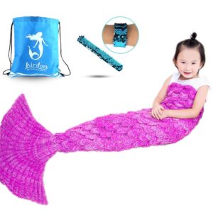 Mermaid Tail blanket with set for kids and teens