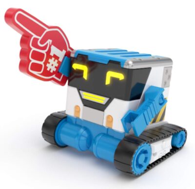 this is an image of an interactive RC robot for kids. 