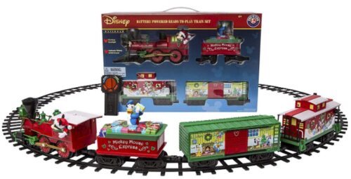 This is an image of Mickey Mouse Disney Ready to Play Train Set