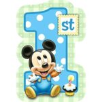 Mickey's 1st Birthday Invitations