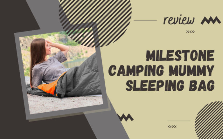 Milestone Camping Mummy Sleeping Bag