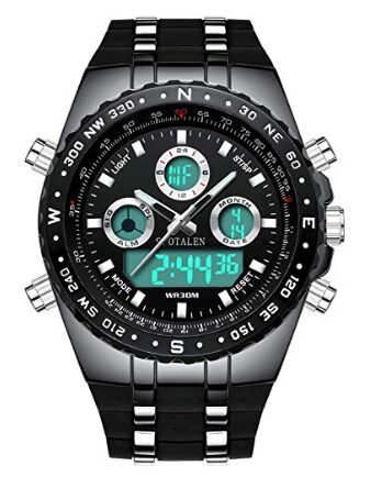 this is a image of a military wrist digital watch for young men. 