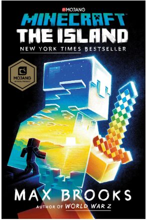 This is an image of minecraft the island book