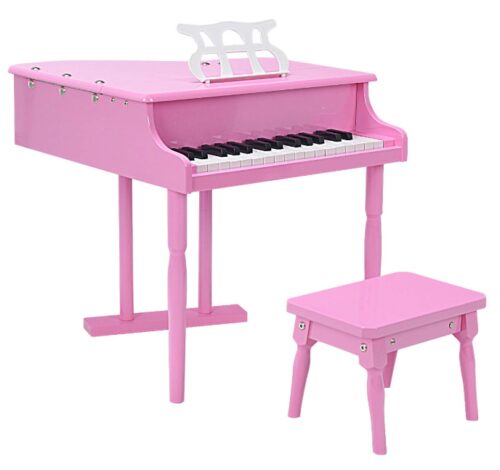 this is an image of a mini classic piano for kids. 
