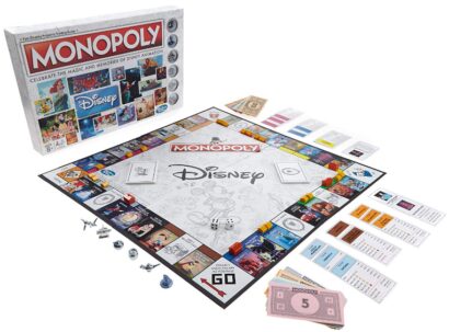 This is an image of monopoly disney edition designed for kids 
