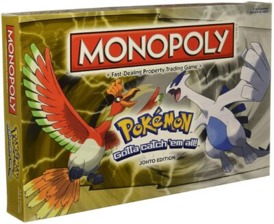 This is an image of kids monopoly pokémon version