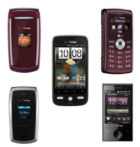 this is an image of a multi color toy phone for kids.