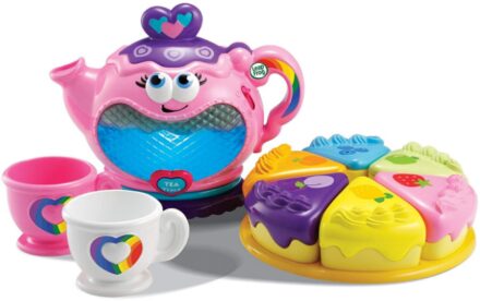 This is an image of girls musical rainbow tea toys set