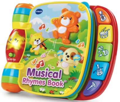 This is an image of kids and toddlers toy musical book