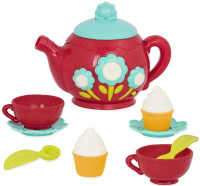 This is an image of kids tea playset with sounds