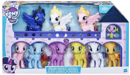 This is an image of My little pony figurine collection 