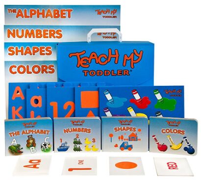 This is an image of Teach my toddler learning kit boxset