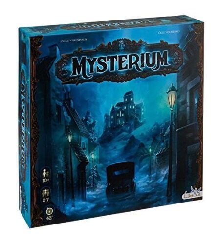 this is an image of a Mysterium board game for kids.