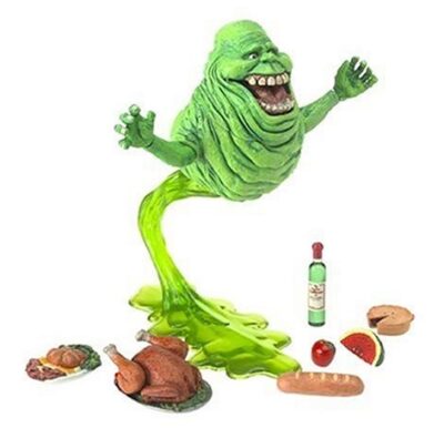 this is an image of a 7-inch Slimer action figure from Ghostbusters. 