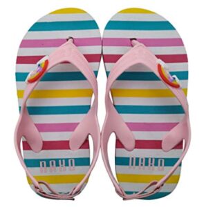 this is an image of a summer flip flop beach sandal for kids. 