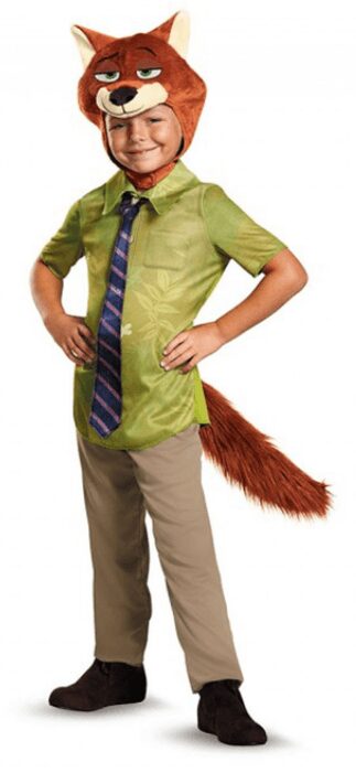  Roll over image to zoom in Disguise Disguise Nick Wilde Classic Zootopia Disney Costume