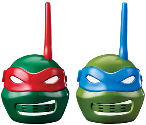 This is an image of ninja turtles character walkie talkies for kids 