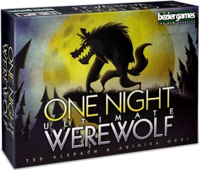 This is an image of a 9 Year Old kid werewolf board game