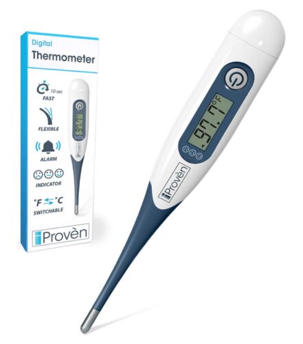 this is an image of an oral and rectal thermometer for kids. 
