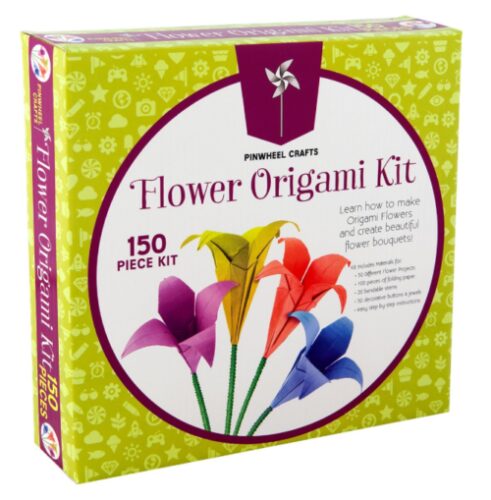 this is an image of a Origami paper folding kit for teens. 