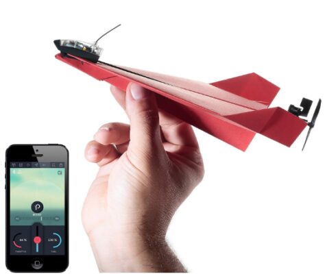 This is an image of smartphone controlled plane 
