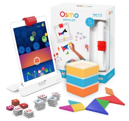 This is an image of a genius kit for iPad designed for preschool kids. 
