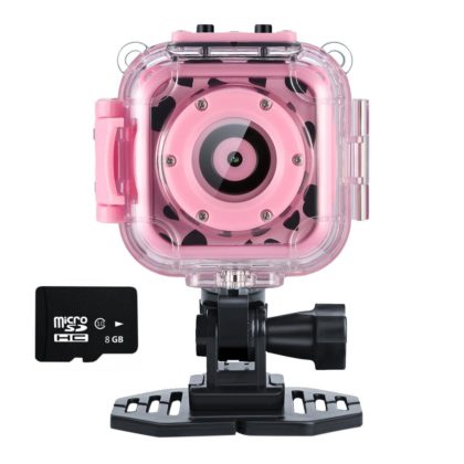 Pink kids Waterproof Camera