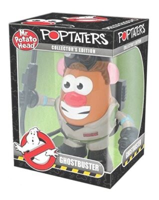 this is an image of a Ghostbuster Mr. Potato for kids ages 3 and up. 