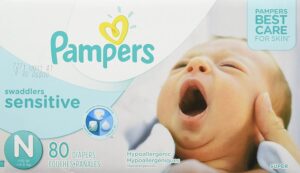 Pampers Swaddlers Sensitive Disposable Baby Diapers