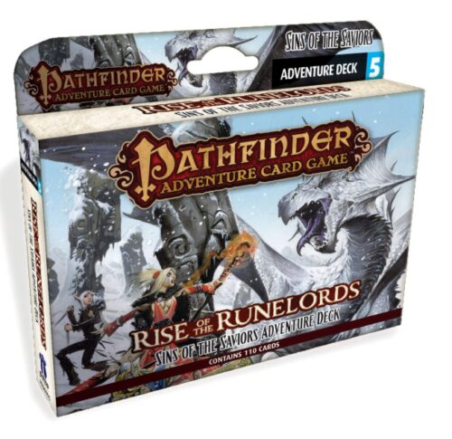 this is an image of a Pathfinder Adventure card game for kids. 