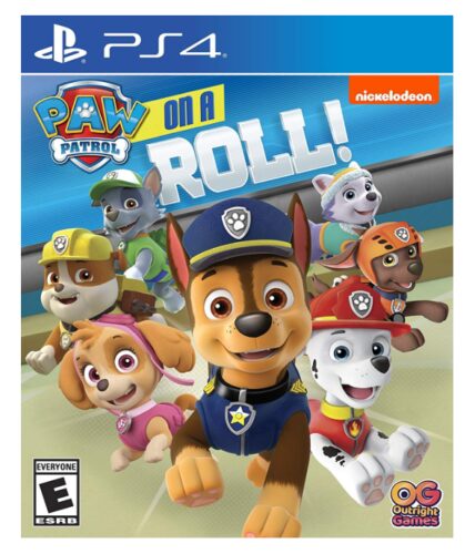 This is an image of a Paw Patrol best playstation 4 games for kids.