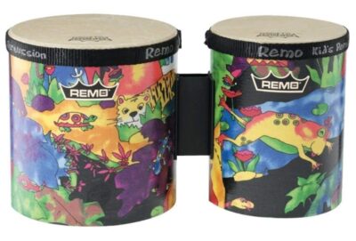 this is an image of a percussion bongo drum for little kids. 