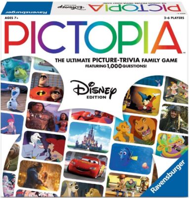 This is an image of pictopia disney edition board game 