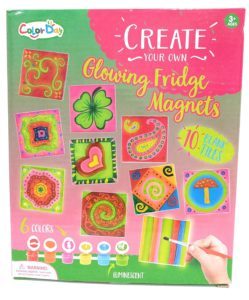 Pink Magnetic Tile Art