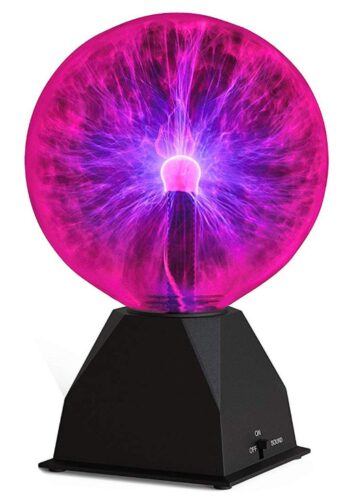 this is an image of a plasma nebula lightning ball for kids. 