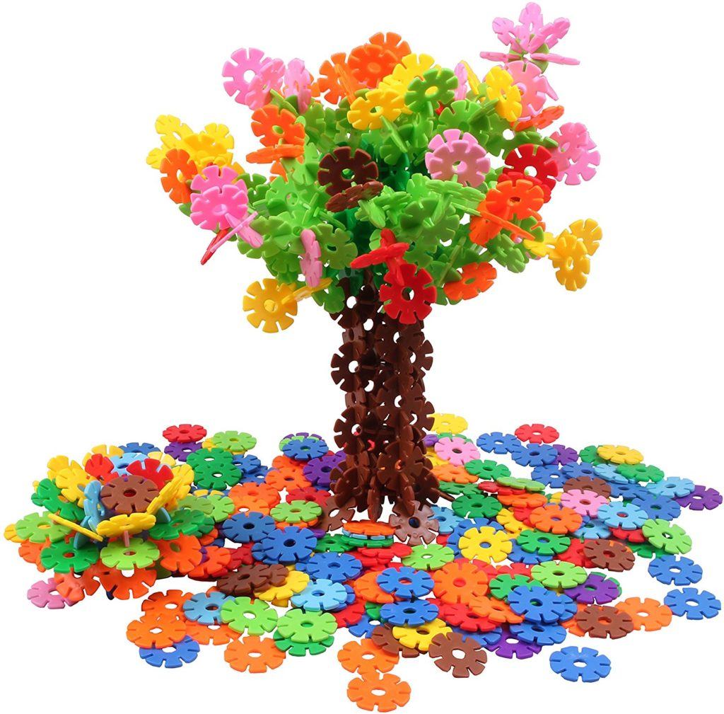 500 Piece Interlocking Plastic Disc Set