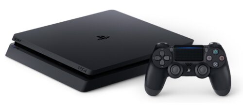 this is an image of a Playstation 4 designed for the whole family.