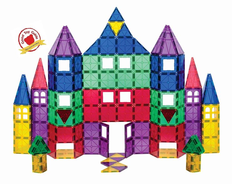 Playmags building set 100 piece with strong magnets for kids 