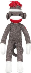 Plushland Adorable Brown Sock Monkey