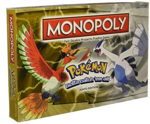 this is an image of a Pokémon Monopoly Game