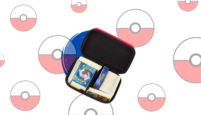 Pokemon Trading Cards Storage Case