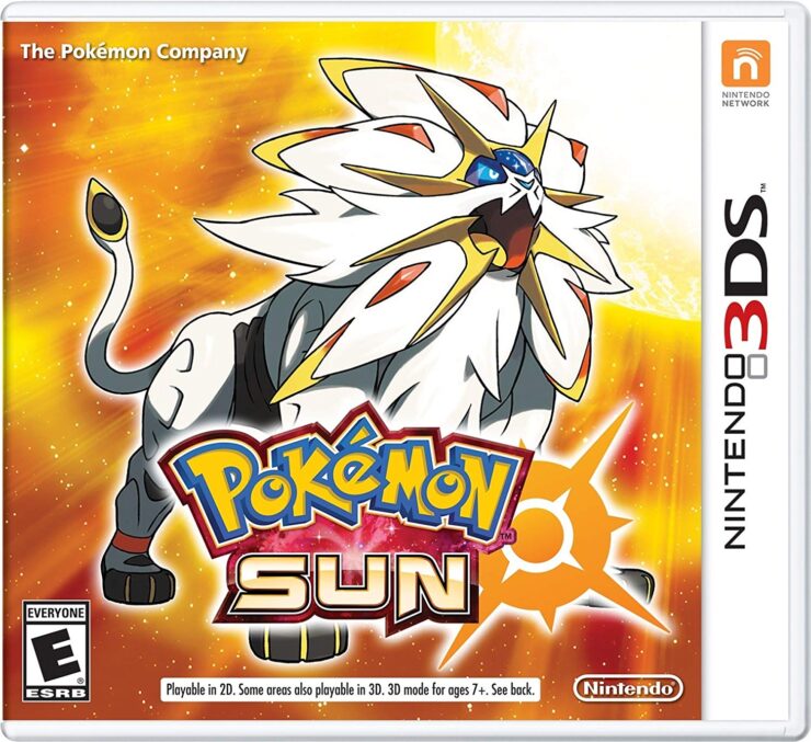 Pokémon sun for nintendo 3ds
