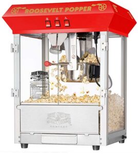 Roosevelt Antique Countertop Style Popcorn Popper Machine 