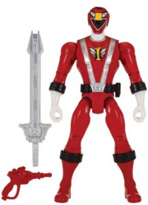 this is an image of a Power Rangers The Mega Collection Legendary Ranger Power Pack Exclusive Action Figure Set